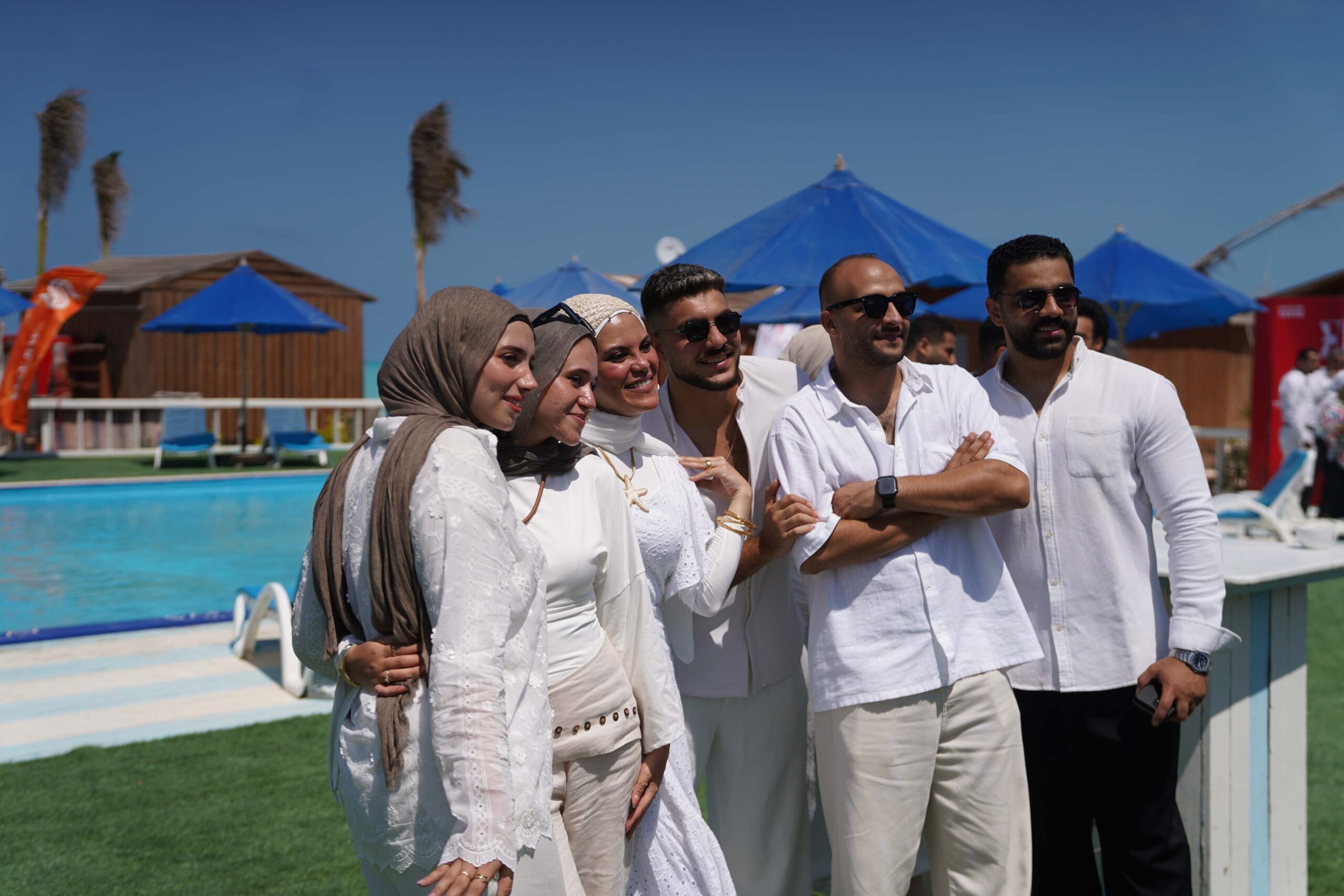 Eagles Developments team at Safy Bay, New Alamein City